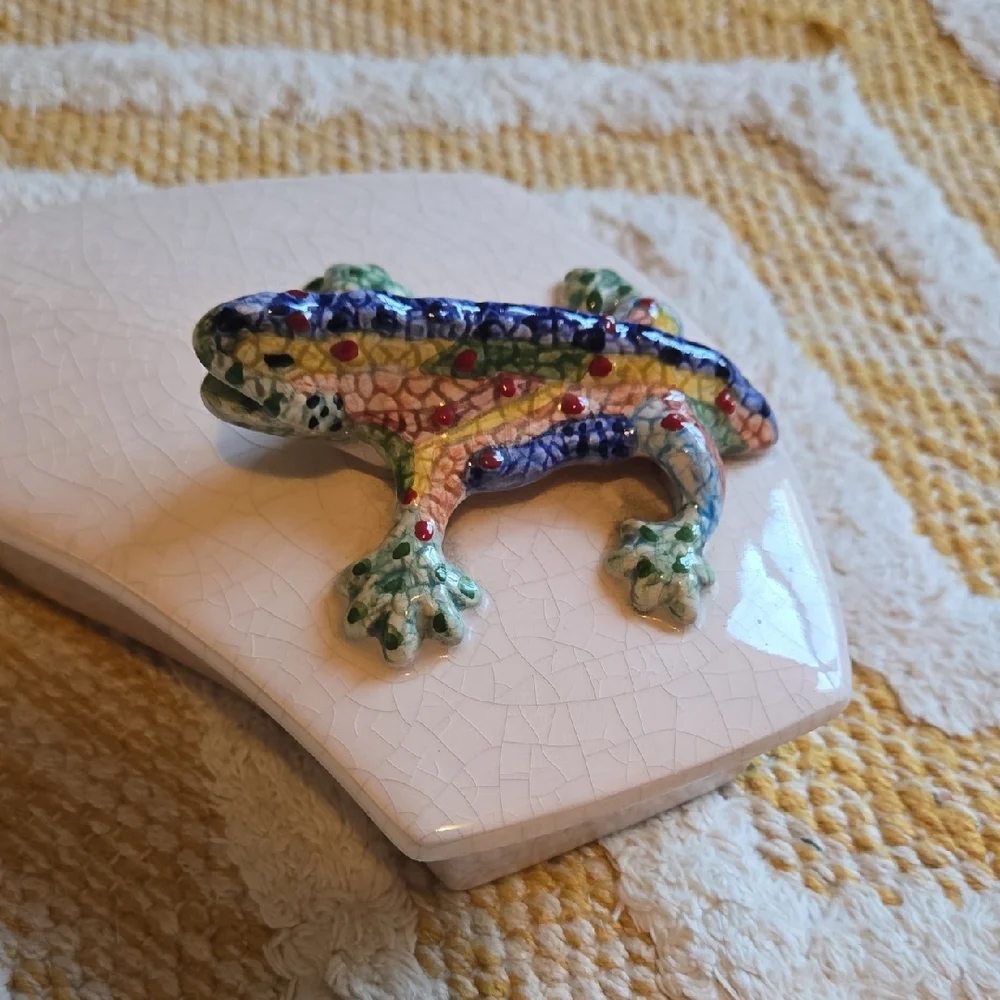 Antoni Gaudi Box With Lizard